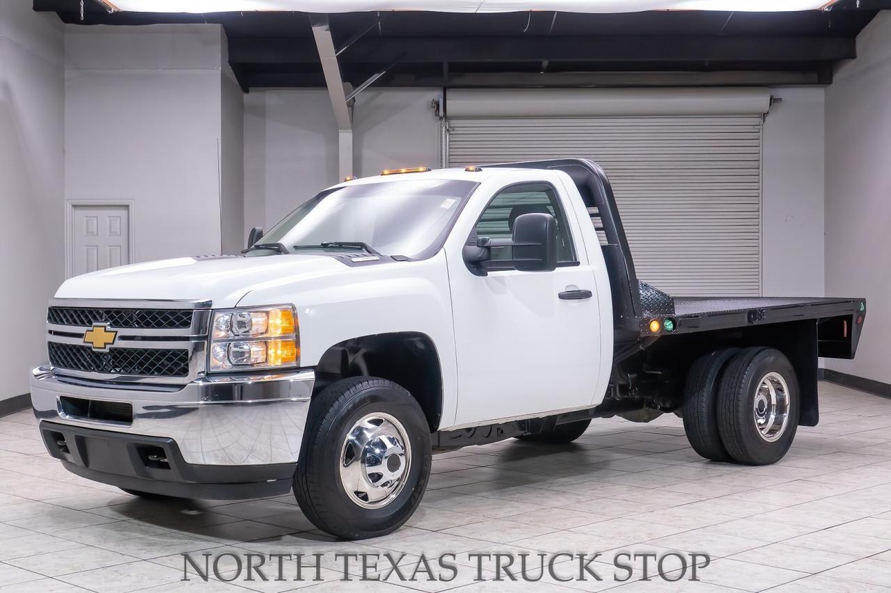 2012 Chevrolet Silverado 3500HD Work Truck 6.6L Duramax Diesel Flatbed 2WD Mansfield TX