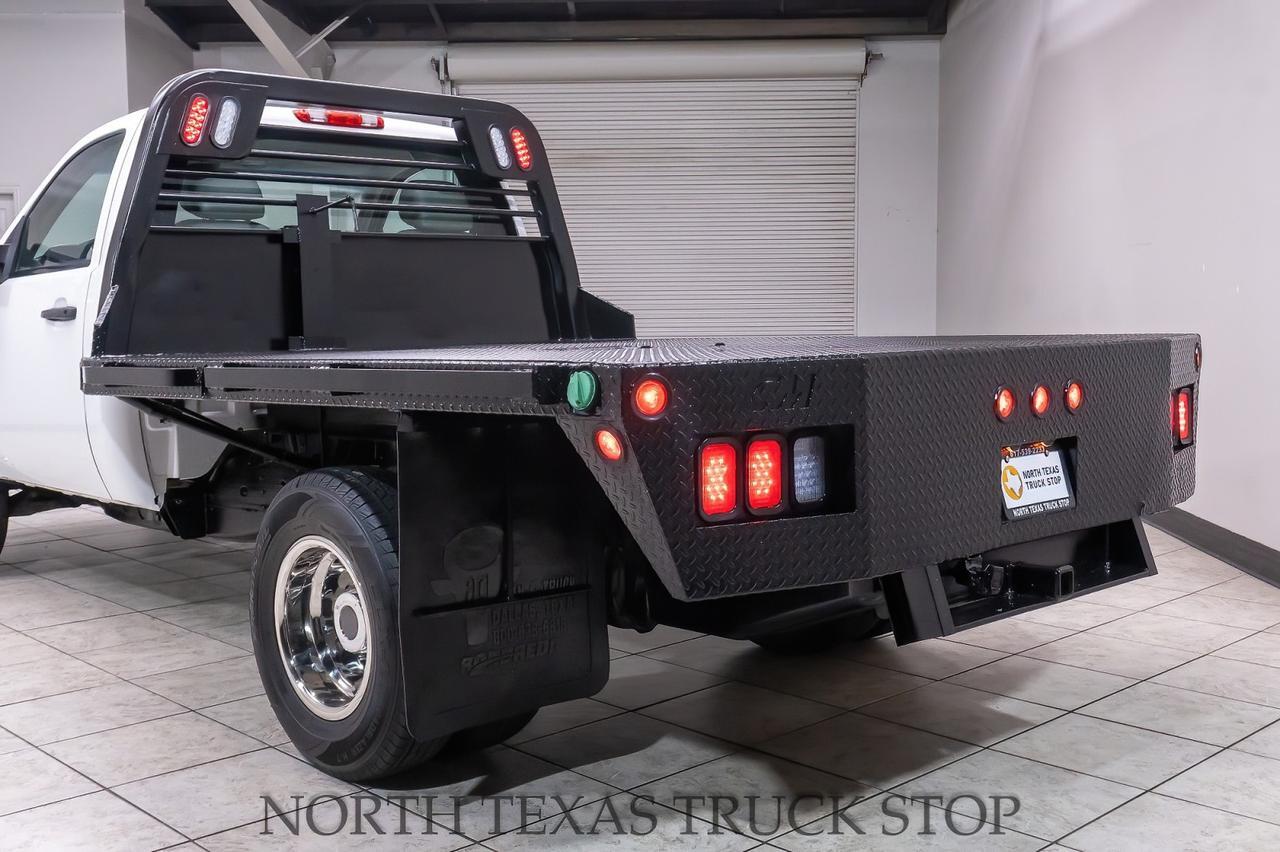 2012 Chevrolet Silverado 3500HD Work Truck 6.6L Duramax Diesel Flatbed 2WD Mansfield TX