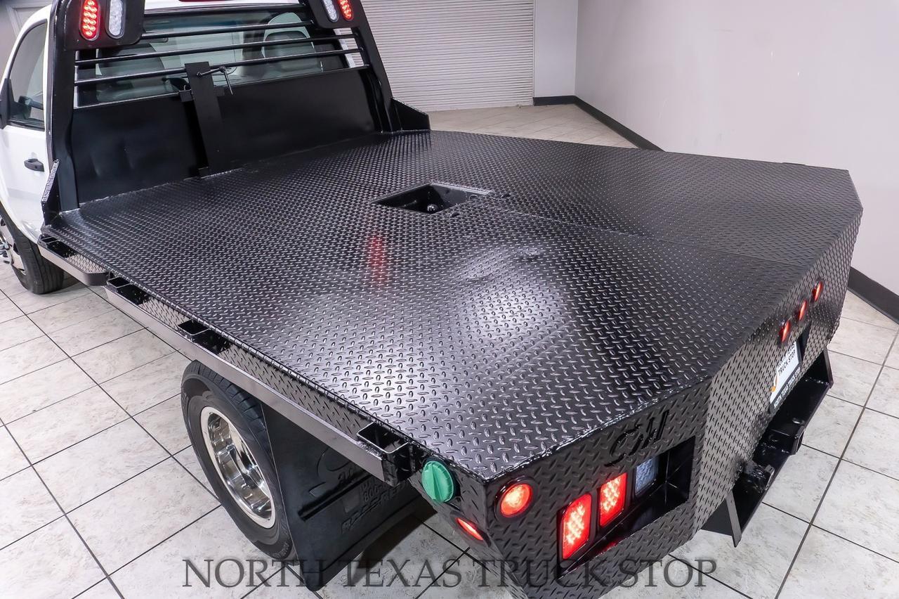 2012 Chevrolet Silverado 3500HD Work Truck 6.6L Duramax Diesel Flatbed 2WD Mansfield TX