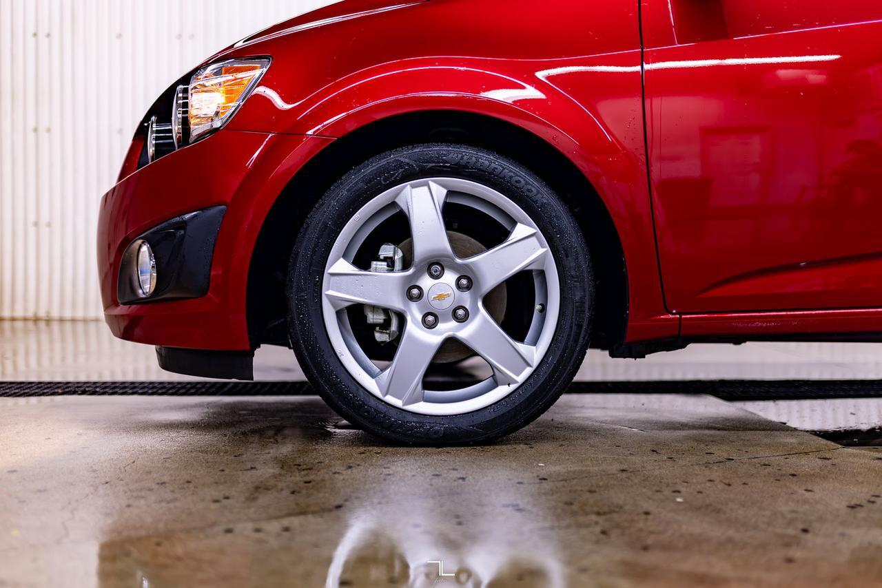 2012 Chevrolet Sonic LTZ Hatchback Leather Roof Red Deer AB
