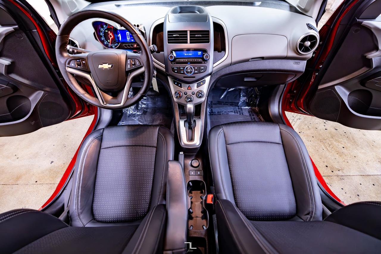 2012 Chevrolet Sonic LTZ Hatchback Leather Roof Red Deer AB