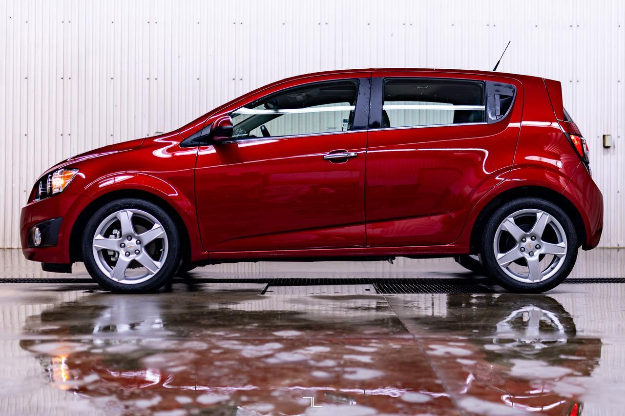 2012 Chevrolet Sonic LTZ Hatchback Leather Roof Red Deer AB