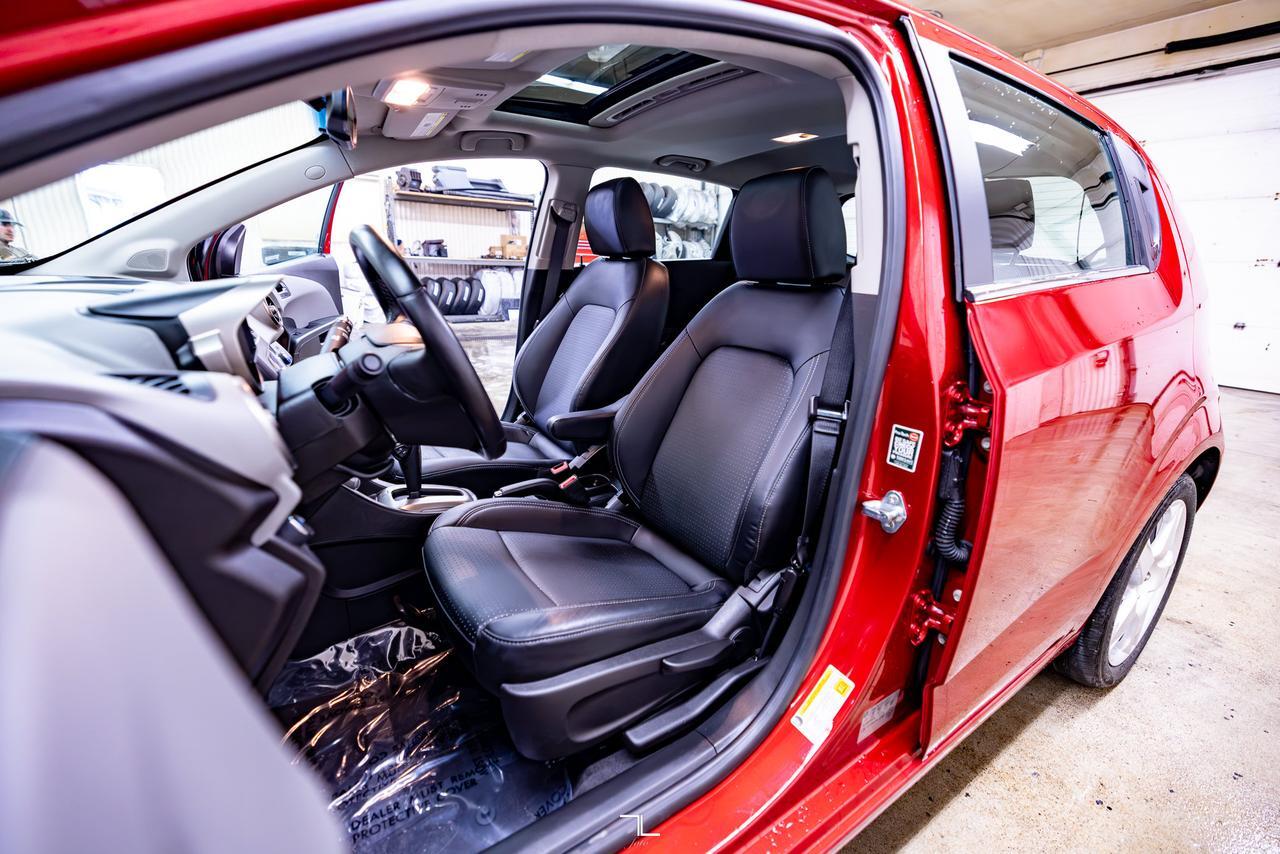 2012 Chevrolet Sonic LTZ Hatchback Leather Roof Red Deer AB