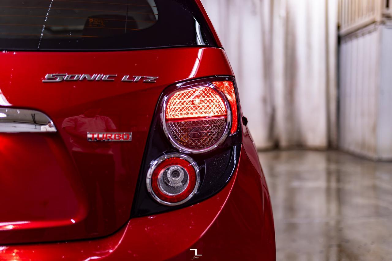 2012 Chevrolet Sonic LTZ Hatchback Leather Roof Red Deer AB