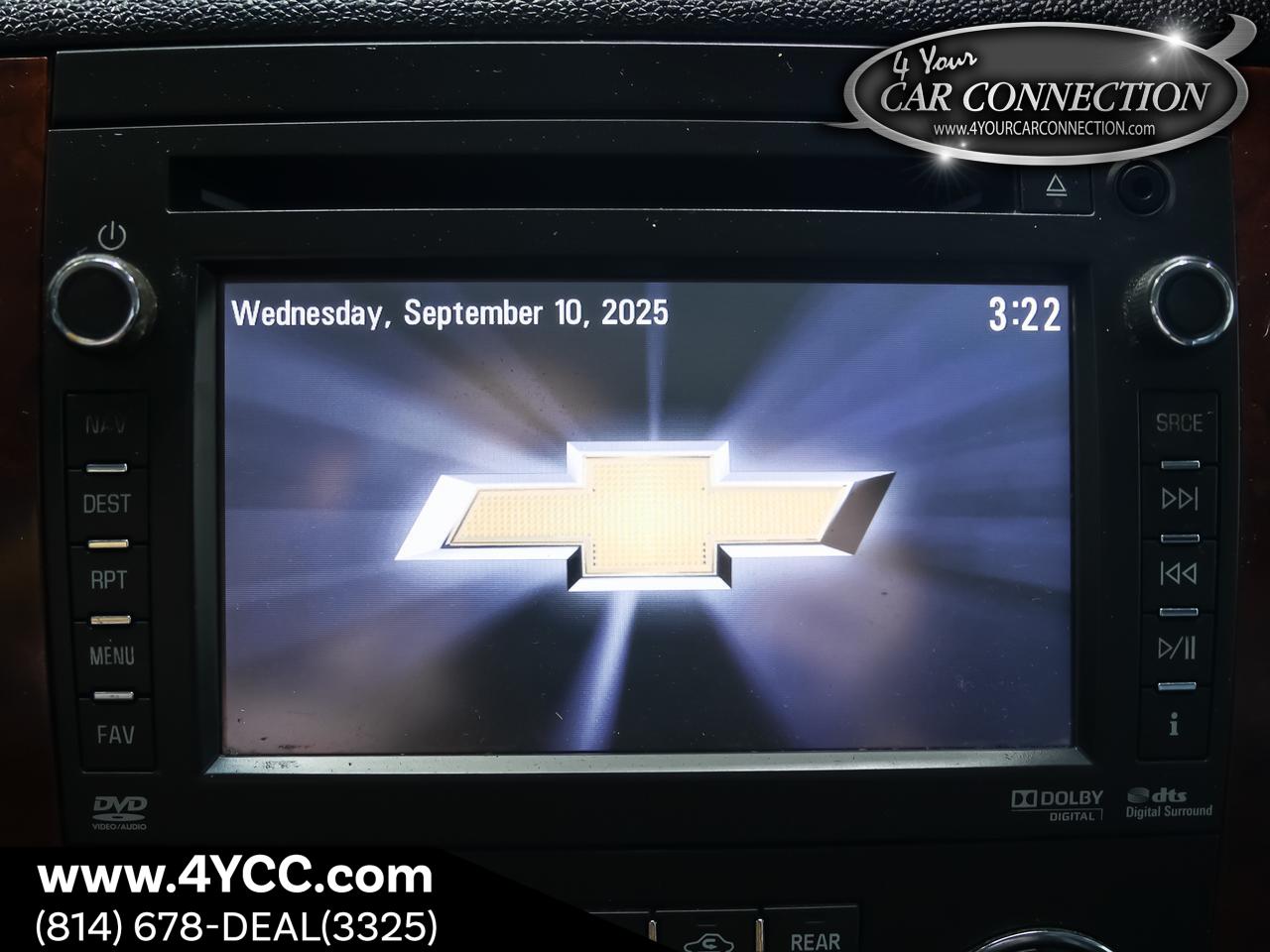 2012 Chevrolet Tahoe LT 4WD 8-Passenger TV-DVD-NAV Cranberry PA