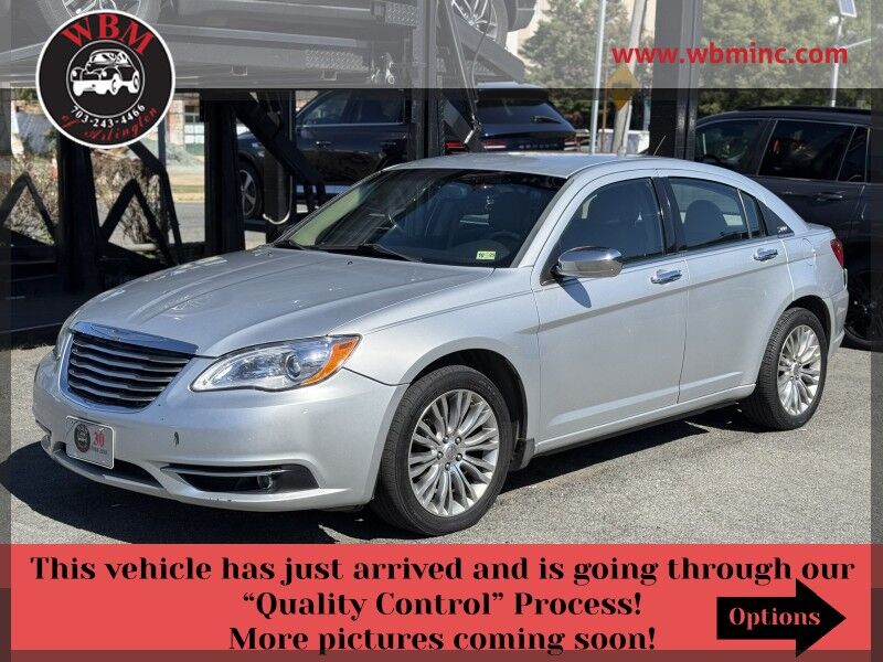 2012 Chrysler 200 Limited Sedan FWD Arlington VA