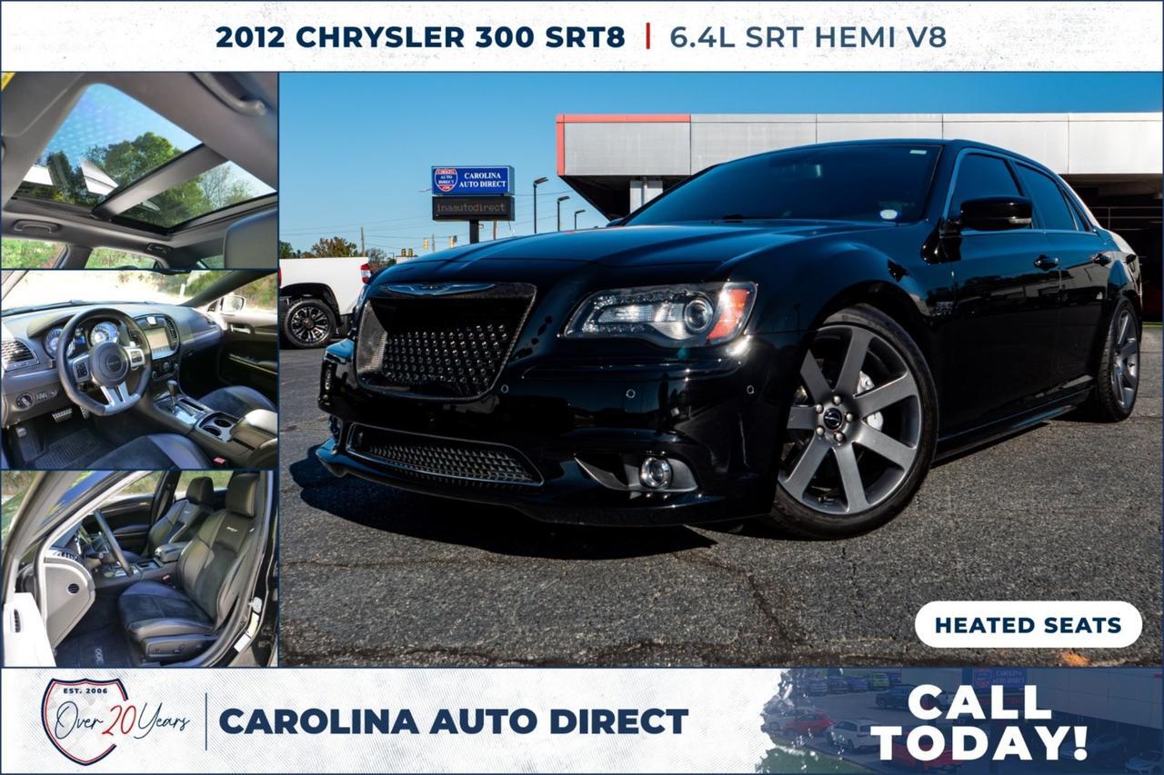 2012 Chrysler 300 SRT8 / Harmon Kardon Audio / 6.4L V8 / Pano Sunroof