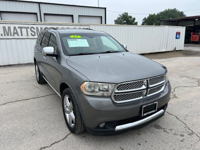 2012 Dodge Durango Citadel Gainesville TX