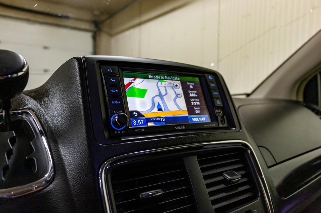 2012 Dodge Grand Caravan Crew Plus Leather Nav DVD Wheelchair Lift Red Deer AB