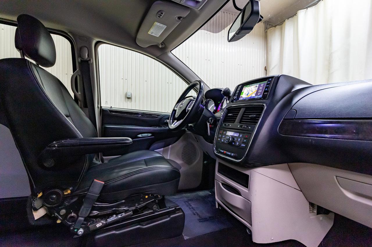 2012 Dodge Grand Caravan Crew Plus Leather Nav DVD Wheelchair Lift Red Deer AB