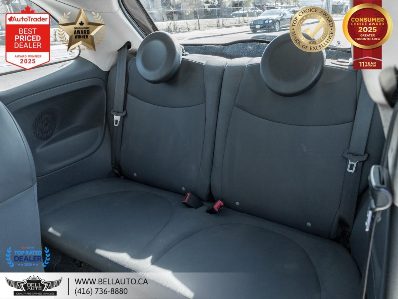 2012 FIAT 500 Pop HB | ESPRESSO BROWN | LOW KM | NOACCIDENT | CLEANCARFAX Toronto ON