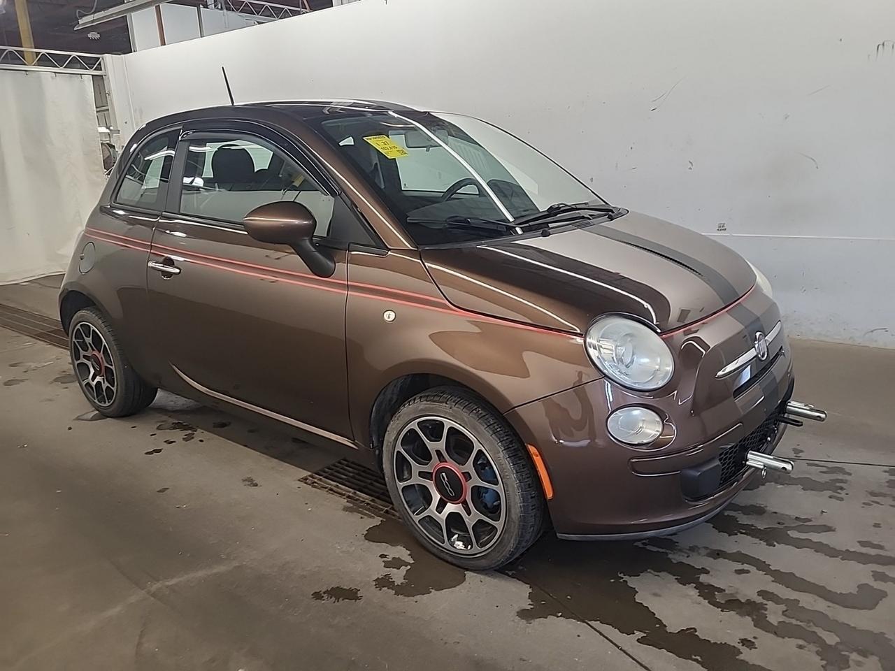 2012 FIAT 500 Pop HB | ESPRESSO BROWN | LOW KM | NOACCIDENT | CLEANCARFAX Toronto ON