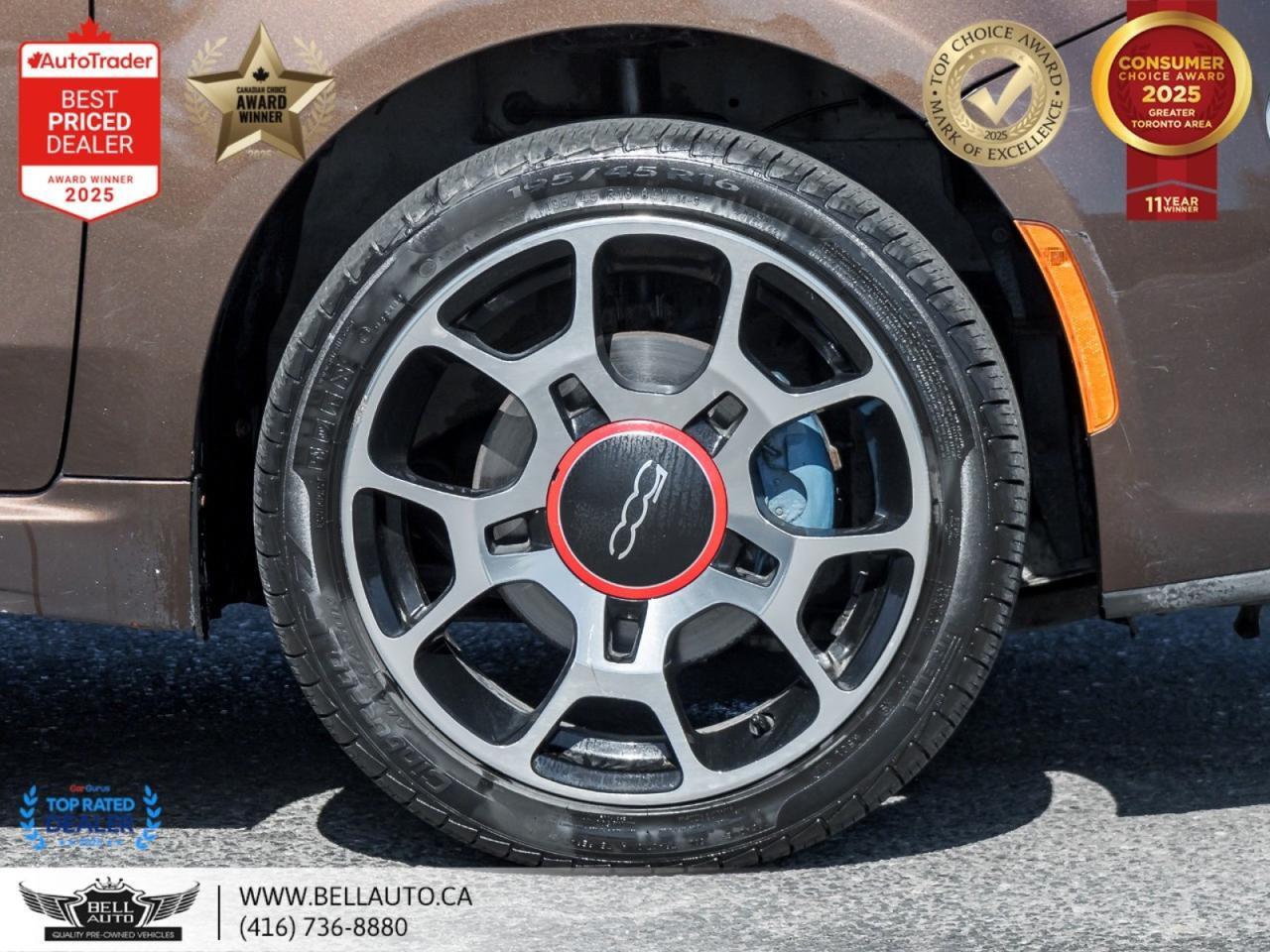 2012 FIAT 500 Pop HB | ESPRESSO BROWN | LOW KM | NOACCIDENT | CLEANCARFAX Toronto ON