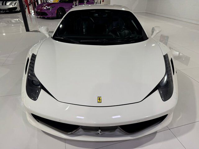 2012 Ferrari 458 Italia Bianco Avus paint, JBL Professional Audio, extended leather interior AND MORE!! Fort Lauderdale FL