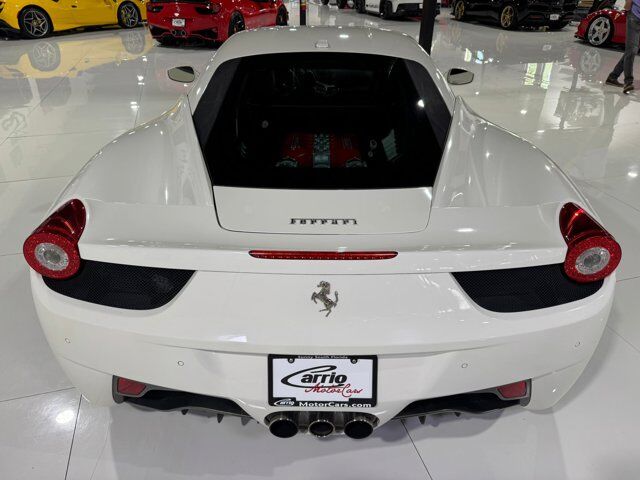 2012 Ferrari 458 Italia Bianco Avus paint, JBL Professional Audio, extended leather interior AND MORE!! Fort Lauderdale FL