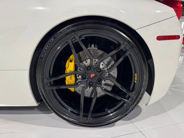 2012 Ferrari 458 Italia Bianco Avus paint, JBL Professional Audio, extended leather interior AND MORE!! Fort Lauderdale FL