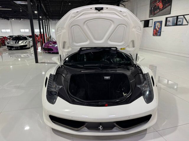 2012 Ferrari 458 Italia Bianco Avus paint, JBL Professional Audio, extended leather interior AND MORE!! Fort Lauderdale FL
