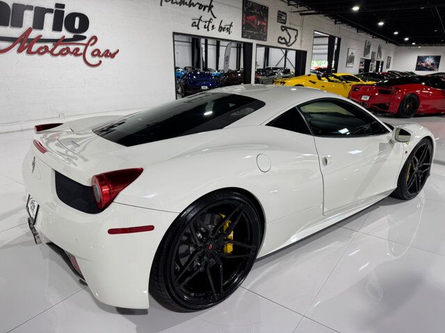 2012 Ferrari 458 Italia Bianco Avus paint, JBL Professional Audio, extended leather interior AND MORE!! Fort Lauderdale FL
