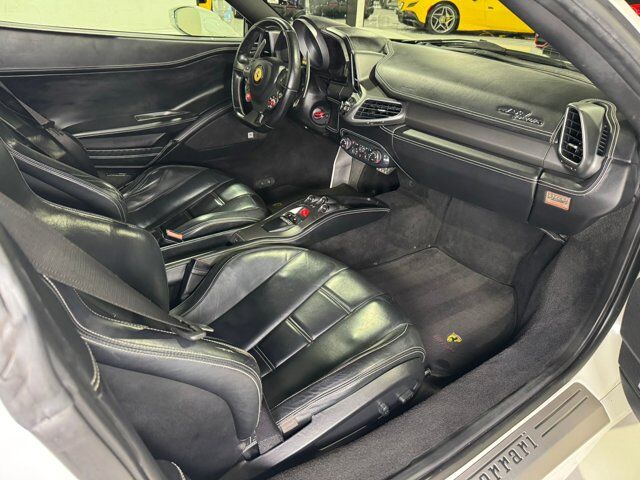 2012 Ferrari 458 Italia Bianco Avus paint, JBL Professional Audio, extended leather interior AND MORE!! Fort Lauderdale FL