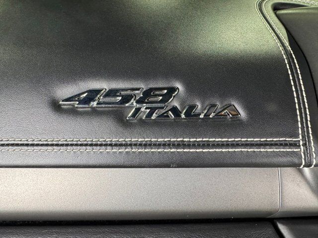 2012 Ferrari 458 Italia Bianco Avus paint, JBL Professional Audio, extended leather interior AND MORE!! Fort Lauderdale FL
