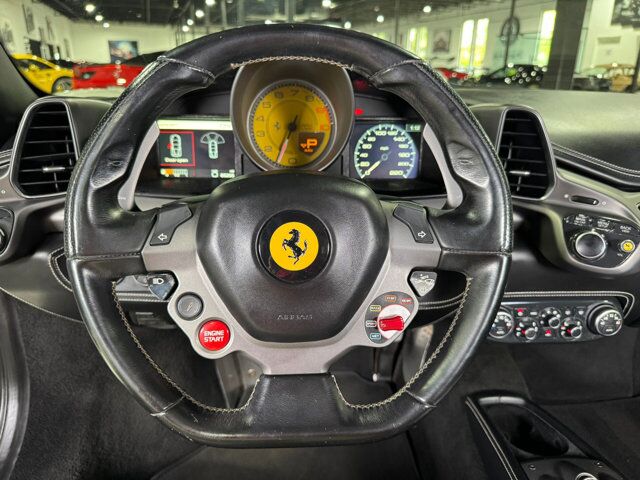 2012 Ferrari 458 Italia Bianco Avus paint, JBL Professional Audio, extended leather interior AND MORE!! Fort Lauderdale FL