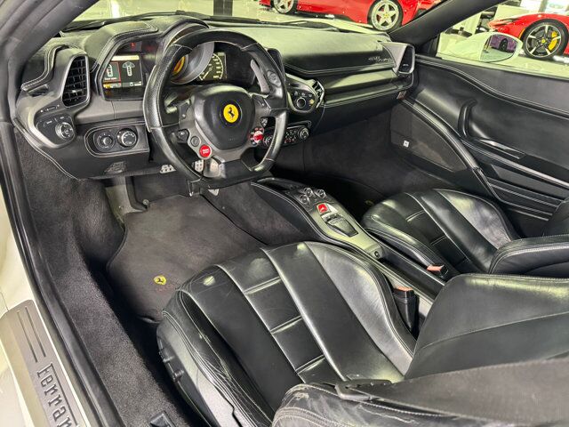 2012 Ferrari 458 Italia Bianco Avus paint, JBL Professional Audio, extended leather interior AND MORE!! Fort Lauderdale FL