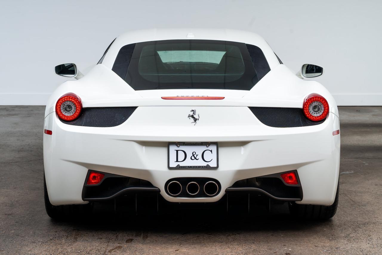 2012 Ferrari 458 Italia Italia Carbon Fiber Racing Seats / Scuderia Shields Portland OR
