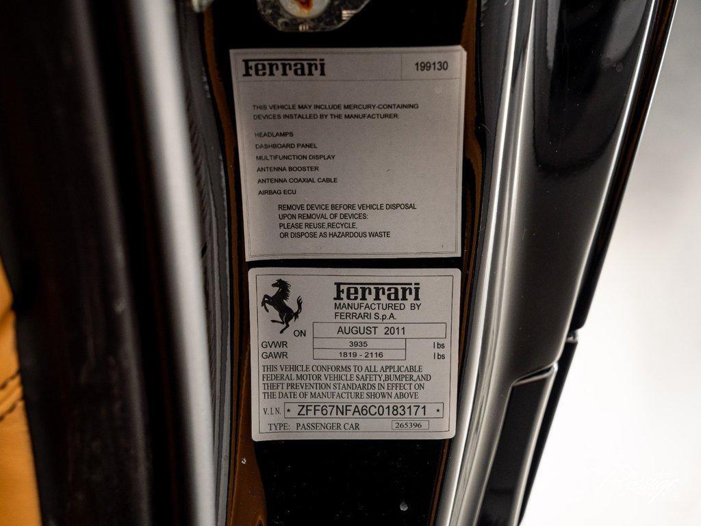 2012 Ferrari 458 Italia North Miami Beach FL
