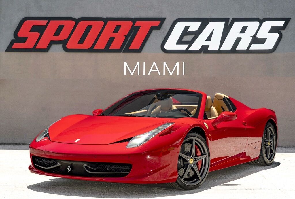 2012 Ferrari 458 Spider Base Miami FL