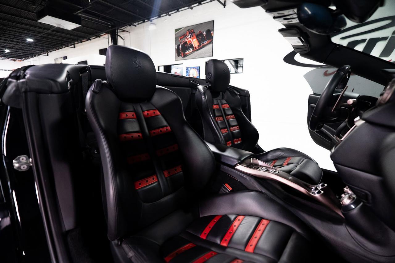 2012 Ferrari California Nero B/B paint, electric Daytona seats, carbon fiber steering wheel + LEDS & MORE!! Fort Lauderdale FL