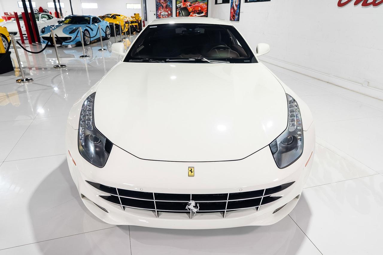 2012 Ferrari FF Bianco Avus paint, Testa di Moro interior, Giallo Modena calipers AND MUCH MORE!!