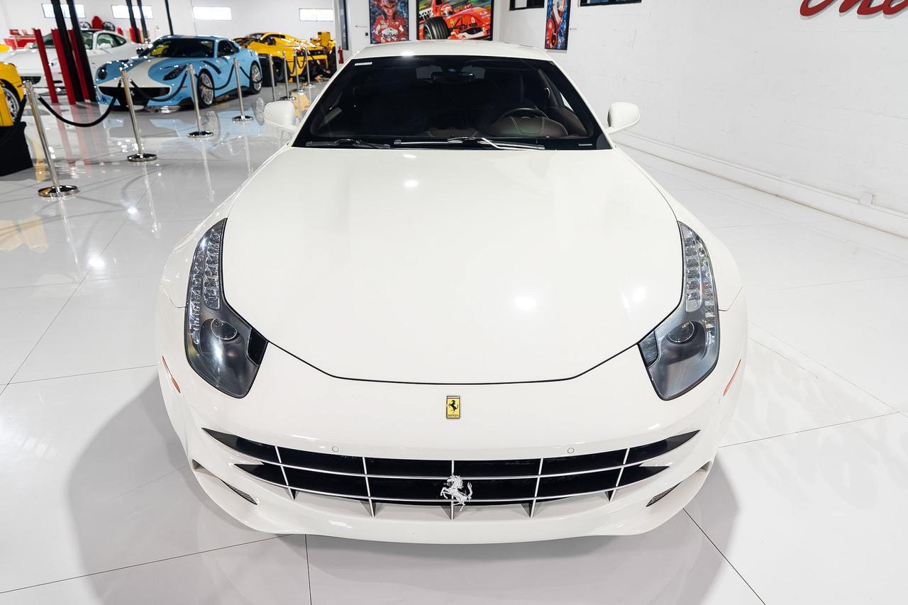 2012 Ferrari FF Bianco Avus paint, Testa di Moro interior, Giallo Modena calipers AND MUCH MORE!!