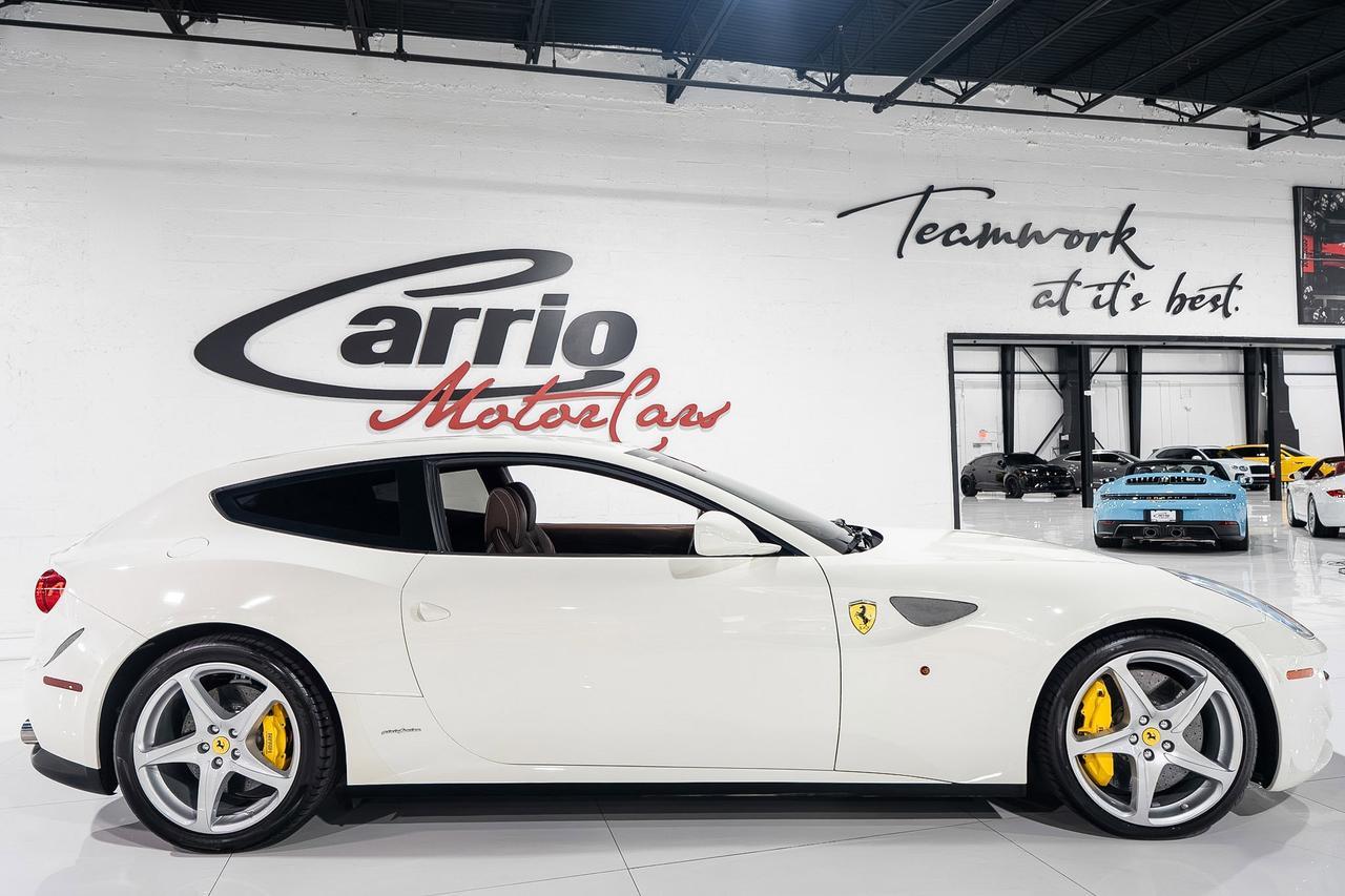 2012 Ferrari FF Bianco Avus paint, Testa di Moro interior, Giallo Modena calipers AND MUCH MORE!! Fort Lauderdale FL