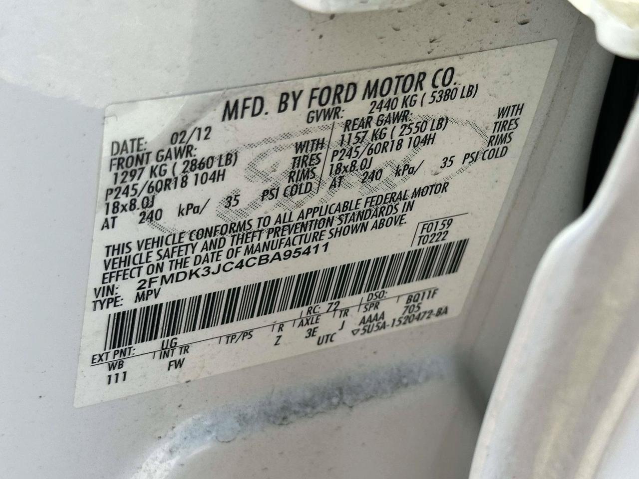 2012 Ford Edge SEL Alexandria VA