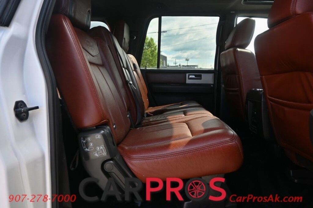 2012 Ford Expedition EL King Ranch - 5.4L V8 - Automatic - 4X4 - Front Heated & Cooled Leather Seats - 2nd Row Heated Seats - 3rd Row Seating - Sunroof - Block Heater - Backup Camera - Tow Package Anchorage AK