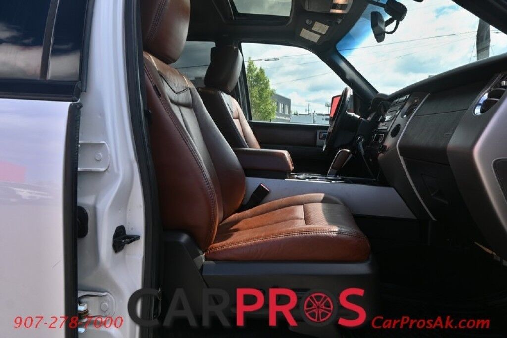 2012 Ford Expedition EL King Ranch - 5.4L V8 - Automatic - 4X4 - Front Heated & Cooled Leather Seats - 2nd Row Heated Seats - 3rd Row Seating - Sunroof - Block Heater - Backup Camera - Tow Package Anchorage AK