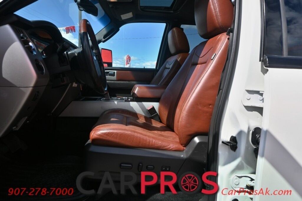 2012 Ford Expedition EL King Ranch - 5.4L V8 - Automatic - 4X4 - Front Heated & Cooled Leather Seats - 2nd Row Heated Seats - 3rd Row Seating - Sunroof - Block Heater - Backup Camera - Tow Package Anchorage AK