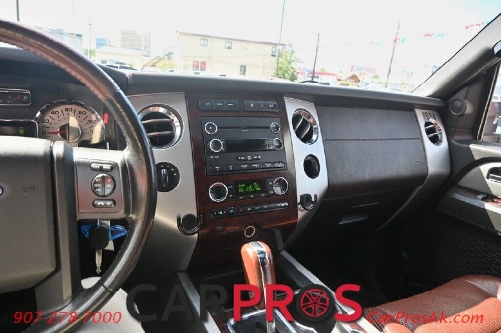 2012 Ford Expedition EL King Ranch - 5.4L V8 - Automatic - 4X4 - Front Heated & Cooled Leather Seats - 2nd Row Heated Seats - 3rd Row Seating - Sunroof - Block Heater - Backup Camera - Tow Package Anchorage AK