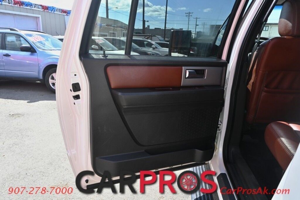 2012 Ford Expedition EL King Ranch - 5.4L V8 - Automatic - 4X4 - Front Heated & Cooled Leather Seats - 2nd Row Heated Seats - 3rd Row Seating - Sunroof - Block Heater - Backup Camera - Tow Package Anchorage AK