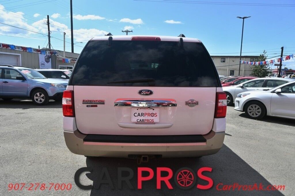 2012 Ford Expedition EL King Ranch - 5.4L V8 - Automatic - 4X4 - Front Heated & Cooled Leather Seats - 2nd Row Heated Seats - 3rd Row Seating - Sunroof - Block Heater - Backup Camera - Tow Package Anchorage AK