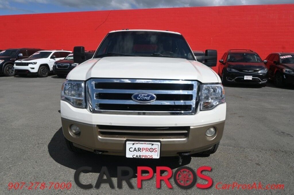 2012 Ford Expedition EL King Ranch - 5.4L V8 - Automatic - 4X4 - Front Heated & Cooled Leather Seats - 2nd Row Heated Seats - 3rd Row Seating - Sunroof - Block Heater - Backup Camera - Tow Package Anchorage AK