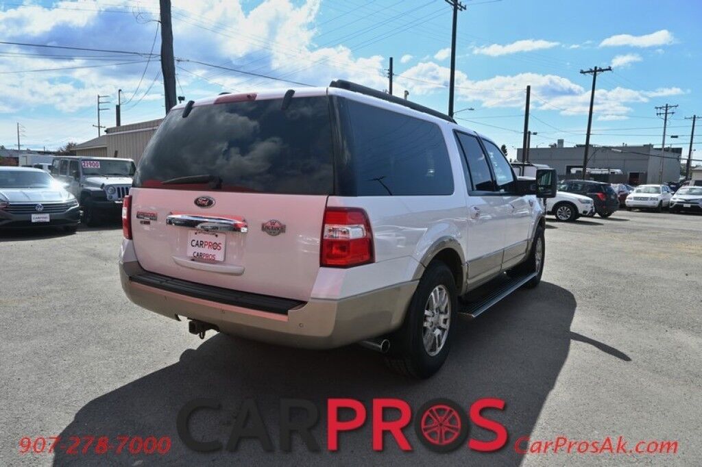 2012 Ford Expedition EL King Ranch - 5.4L V8 - Automatic - 4X4 - Front Heated & Cooled Leather Seats - 2nd Row Heated Seats - 3rd Row Seating - Sunroof - Block Heater - Backup Camera - Tow Package Anchorage AK