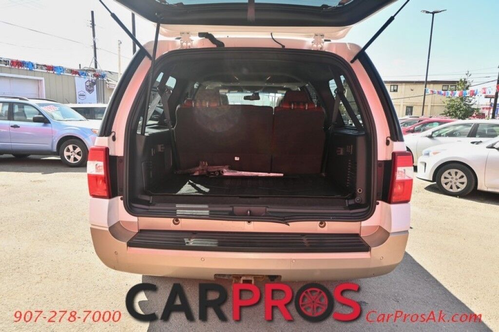 2012 Ford Expedition EL King Ranch - 5.4L V8 - Automatic - 4X4 - Front Heated & Cooled Leather Seats - 2nd Row Heated Seats - 3rd Row Seating - Sunroof - Block Heater - Backup Camera - Tow Package Anchorage AK