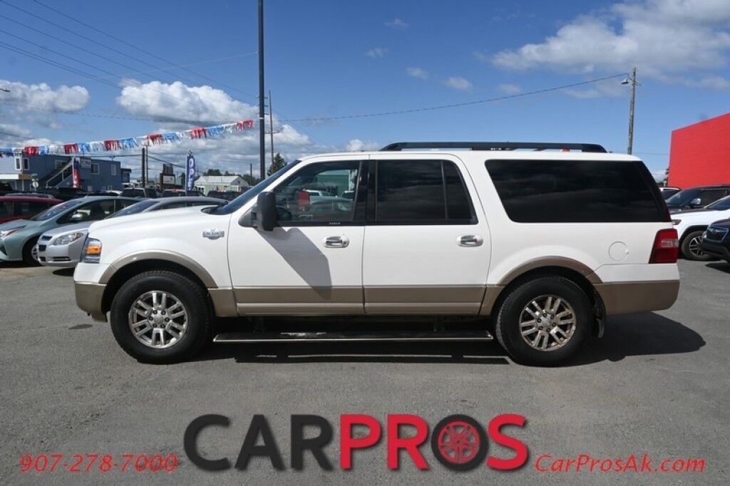 2012 Ford Expedition EL King Ranch - 5.4L V8 - Automatic - 4X4 - Front Heated & Cooled Leather Seats - 2nd Row Heated Seats - 3rd Row Seats 8 - Sunroof - Block Heater - Backup Camera - Tow Package Anchorage AK