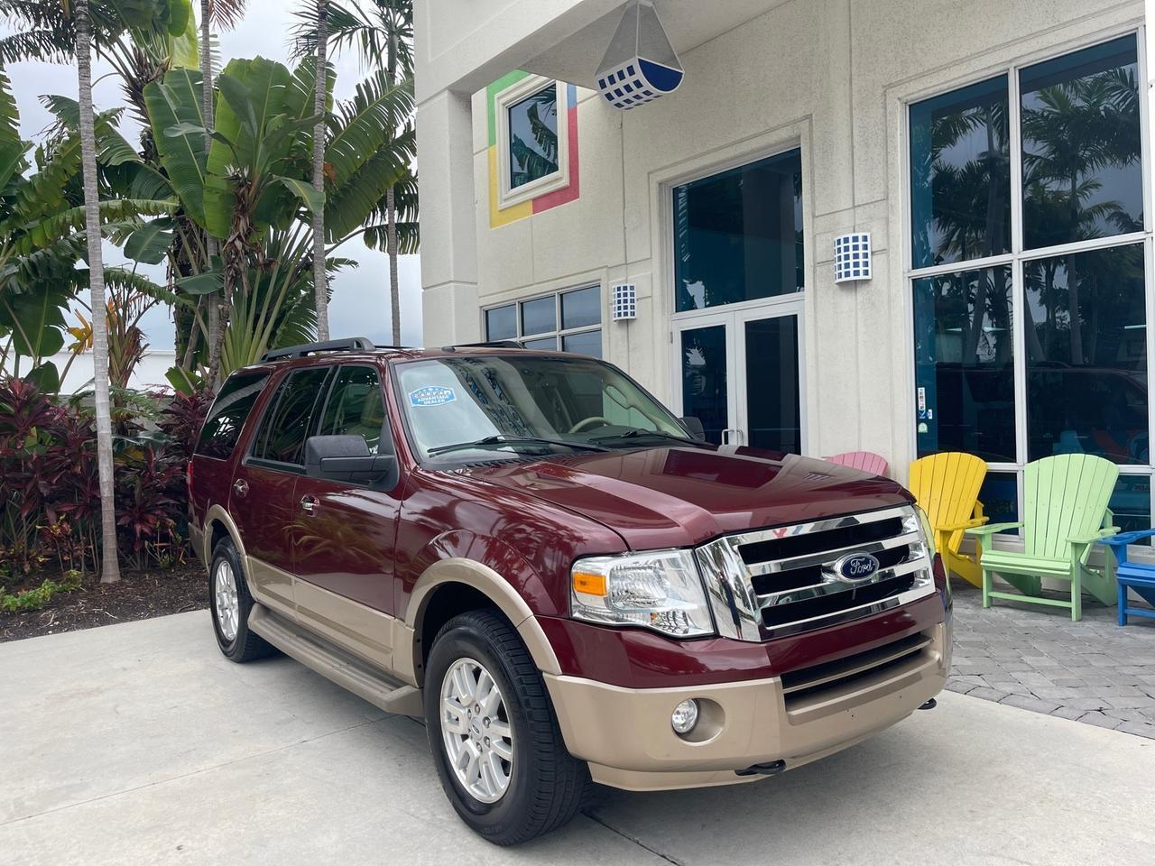 2012 Ford Expedition XLT LOW MILES 73,307 4WD Pompano Beach FL
