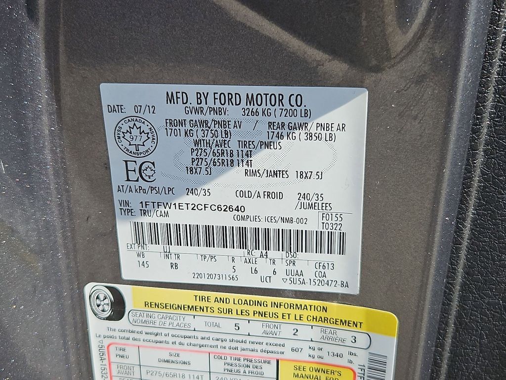 2012 Ford F-150 Gresham OR