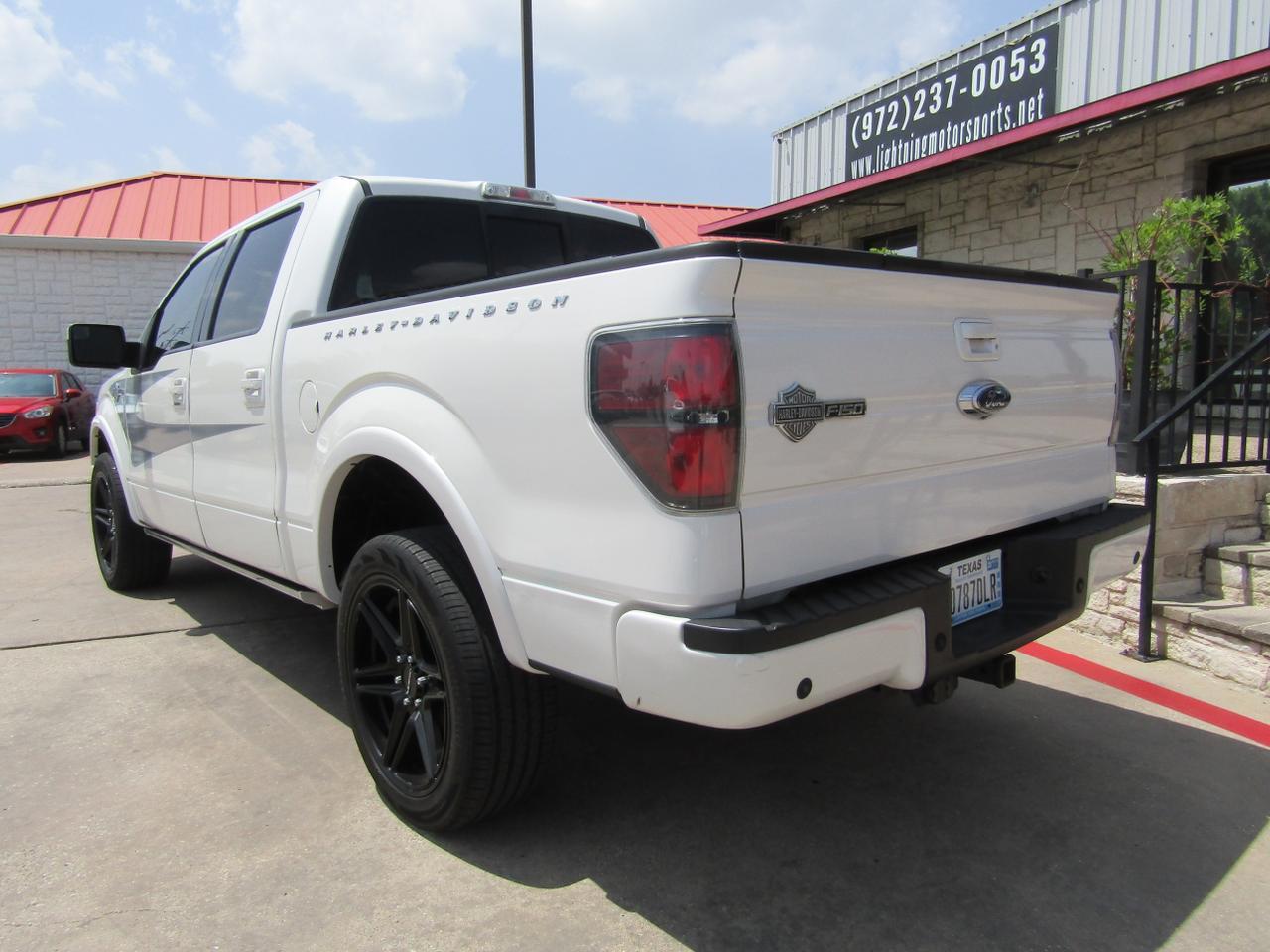 2012 Ford F-150 4WD SuperCrew 145 Harley-Davidson Grand Prairie TX