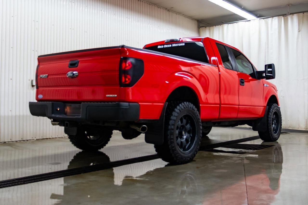 2012 Ford F-150 4x4 Super Cab XLT Lift Wheels Exhaust Red Deer AB