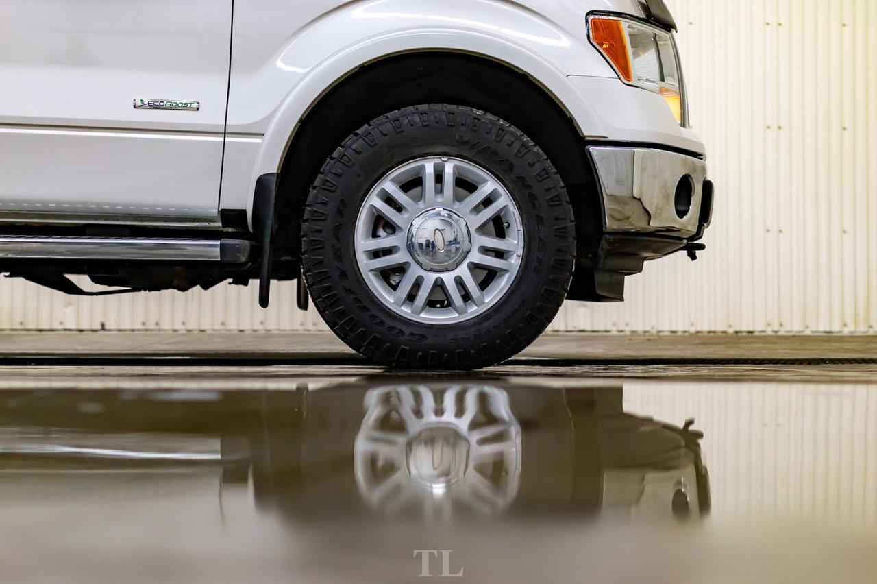 2012 Ford F-150 4x4 Super Crew Lariat EcoBoost Leather Roof Nav Red Deer AB