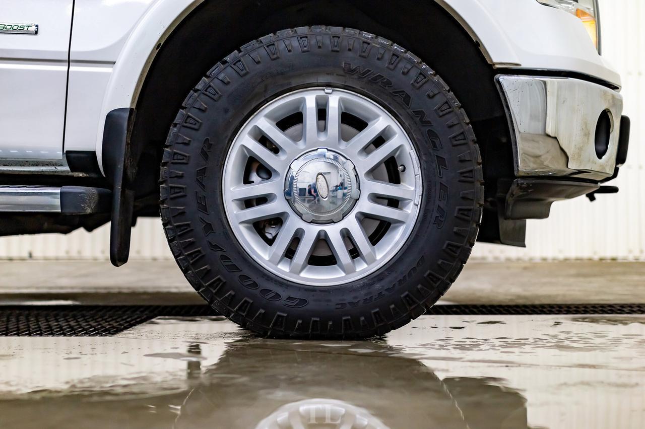 2012 Ford F-150 4x4 Super Crew Lariat EcoBoost Leather Roof Nav Red Deer AB